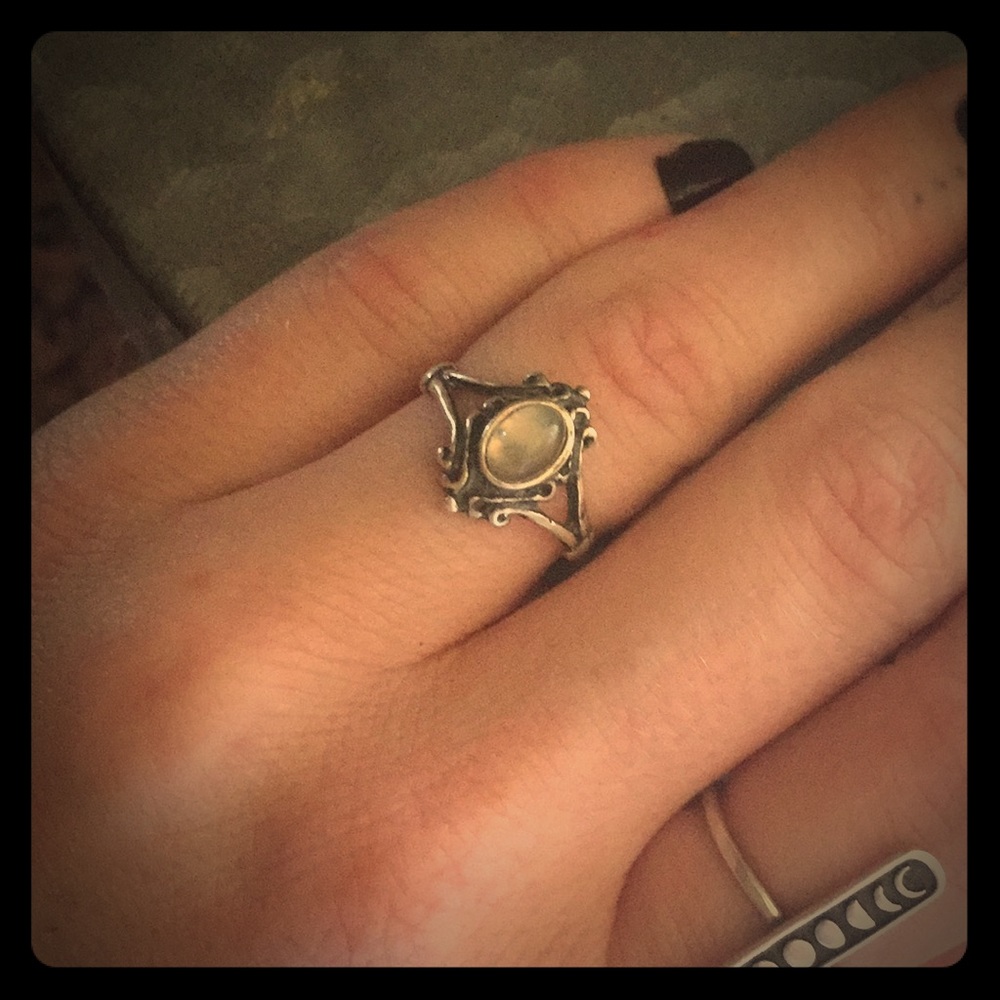 Moonstone ring